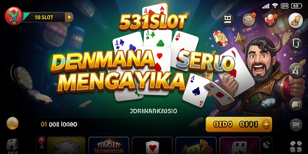 Tampilan gameplay seru 531SLOT yang menampilkan aksi permainan Domino.