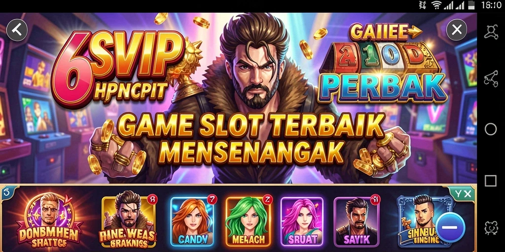 Gameplay seru dari aplikasi Slot 6SVIP yang mengasyikkan.