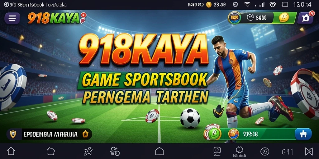 Tampilan gameplay Sportsbook yang menarik di aplikasi 918KAYA.