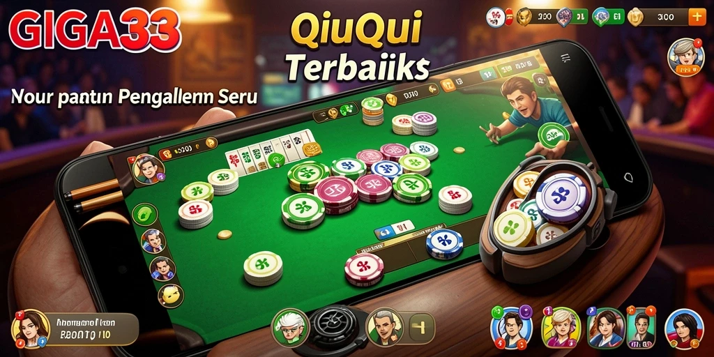 Screenshot gameplay QiuQiu yang seru dan interaktif di GIGA33.