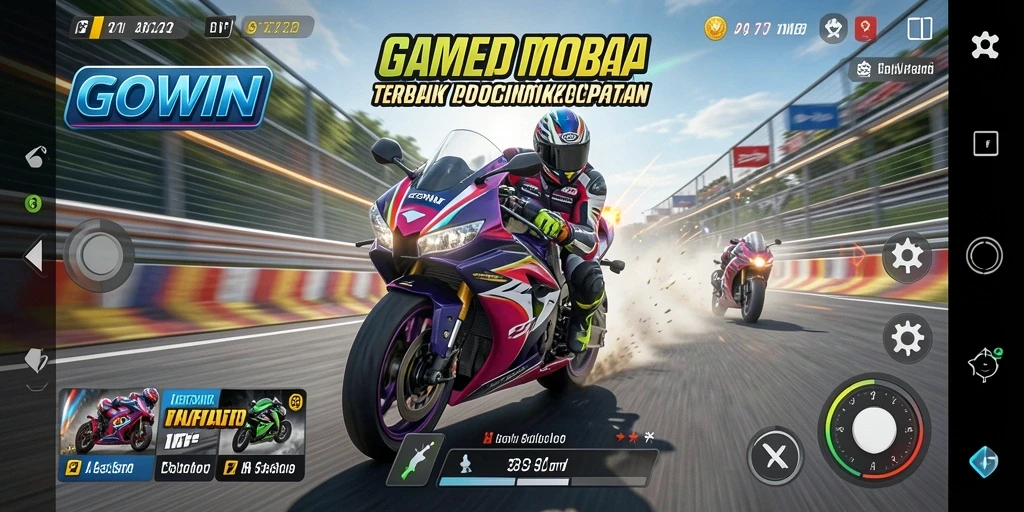 Tampilan gameplay GOWIN yang seru dan mendebarkan.