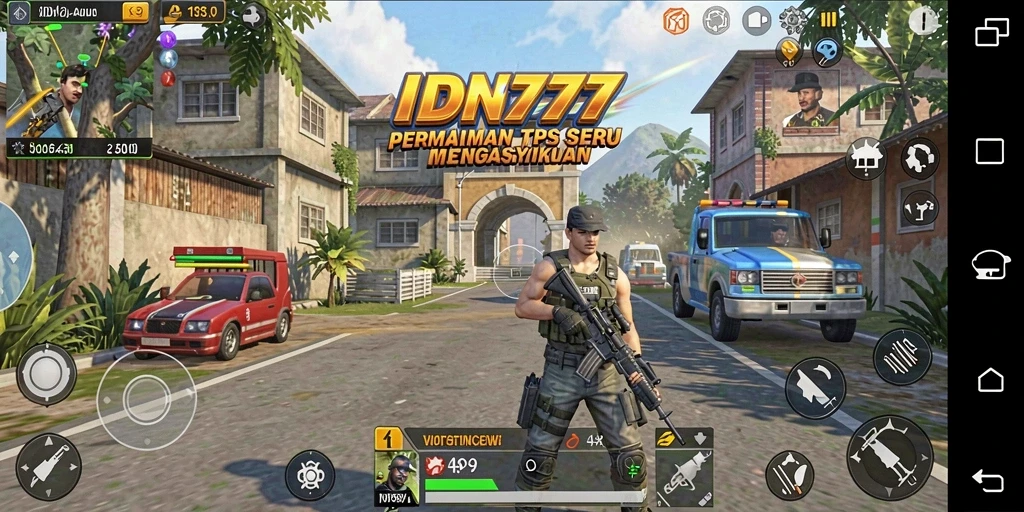 Tampilan gameplay seru dalam IDN777 yang penuh aksi.