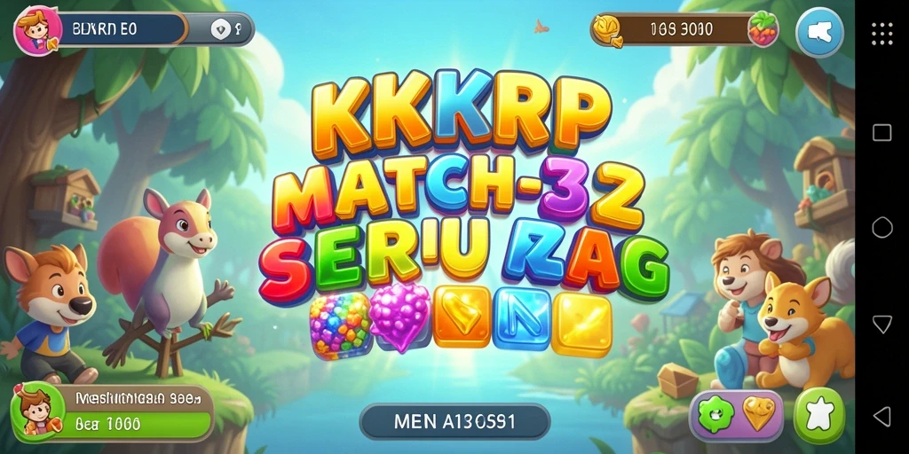 Gameplay seru dengan mekanik pencocokan dari KKRP.
