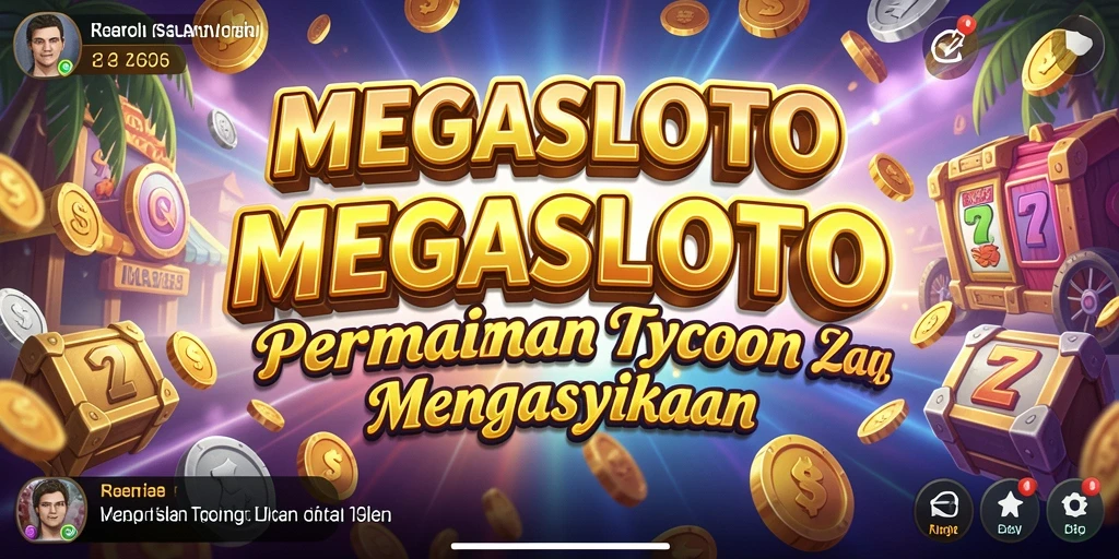 Gameplay seru MEGASLOTO yang menantang dan menarik.