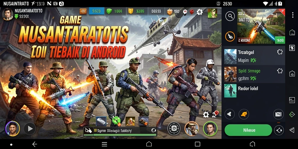 Tampilan gameplay NUSANTARATOTO yang mendebarkan dan strategis.