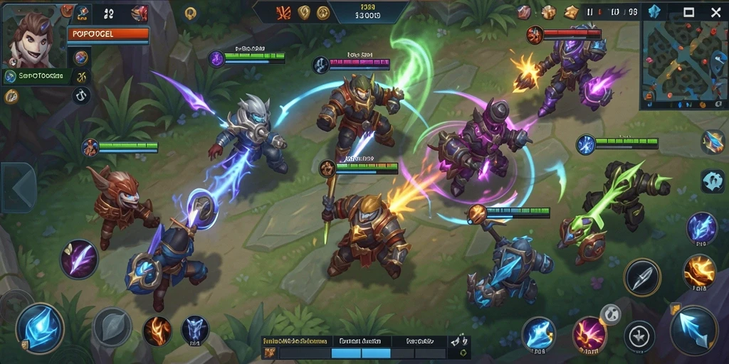 Gameplay menarik dengan strategi tim dalam POPOTOGEL.