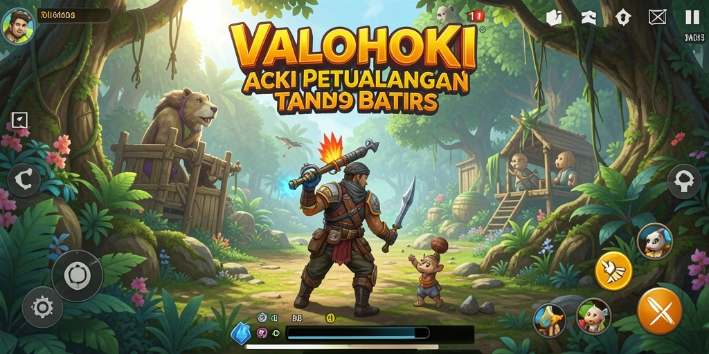 Tampilan aksi mendebarkan di VALOHOKI dengan grafis yang luar biasa.